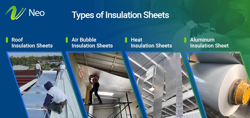 Types of Insulation Sheets